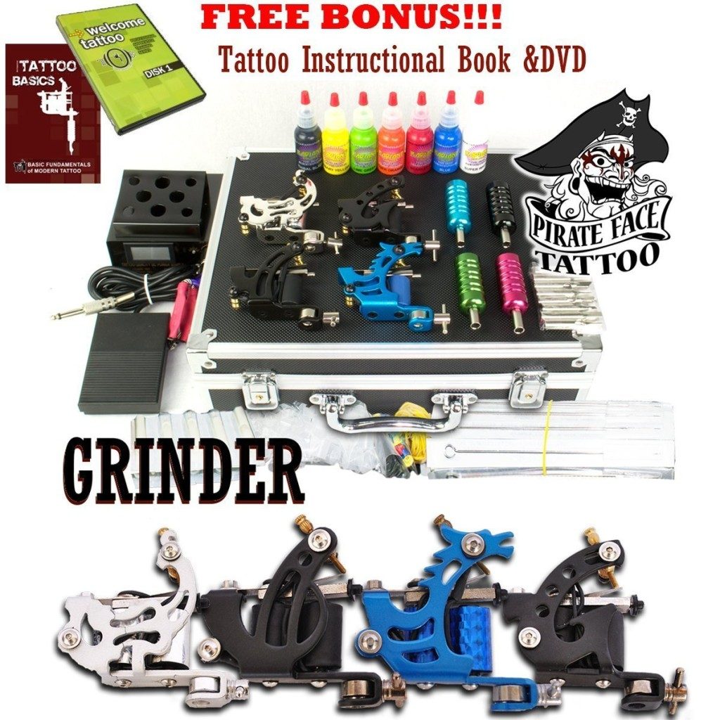 Grinder Tattoo Kit by Pirate Face Tattoo