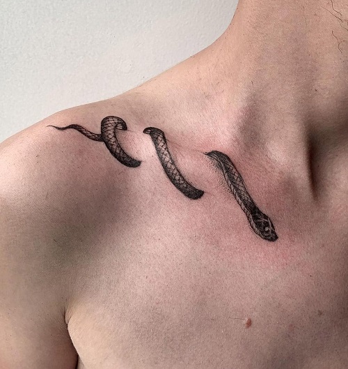 Simple-Snake-Tattoo