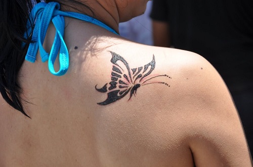 Tribal-Butterfly-Tattoo