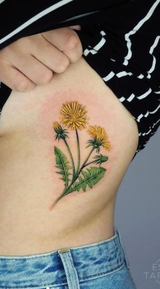 Beautiful-Dandelion-Tattoos