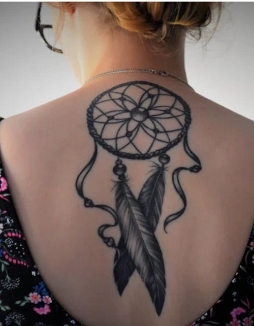 dreamcatcher-feather-tattoo