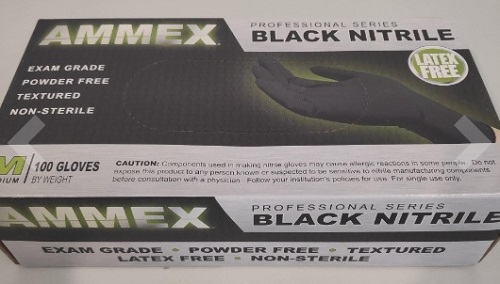 AMMEX-Black-Nitrile-Gloves